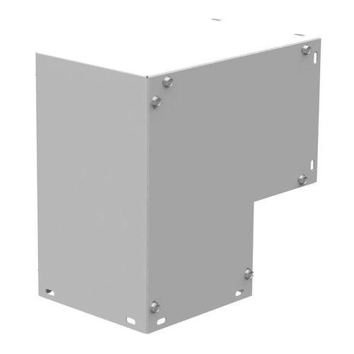 Main product image of 6" x 6" 90-Degree Side Elbow, NEMA 1, Steel, ANSI 61 Gray, 66L90S