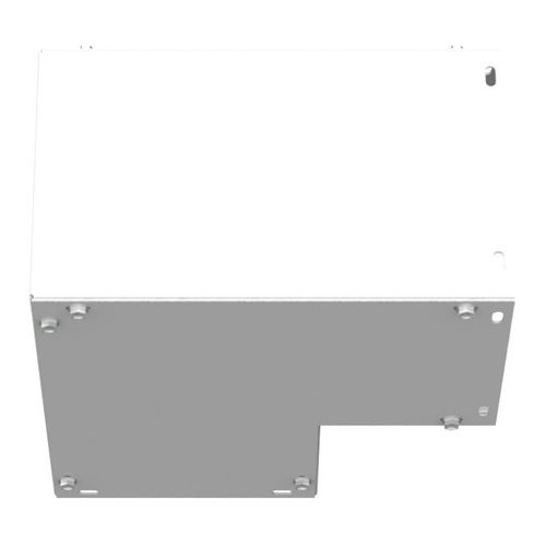 Main product image of 6" x 6" 90-Degree Side Elbow, NEMA 1, Steel, ANSI 61 Gray, 66L90S