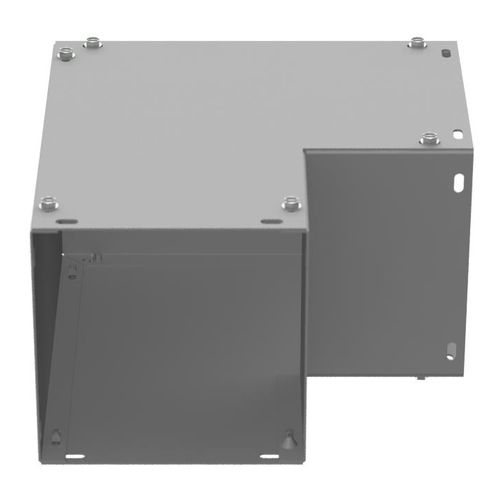 Main product image of 6" x 6" 90-Degree Side Elbow, NEMA 1, Steel, ANSI 61 Gray, 66L90S