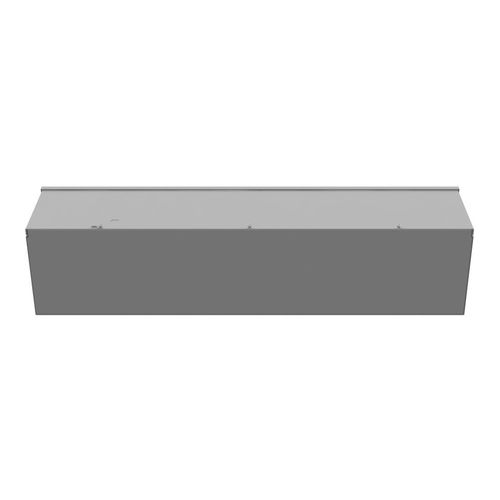 Main product image of 8" x 36" x 8" NEMA 3R Screw Cover Lay-In Wireway, Steel, Gray, No Knockouts, 8836-GSC3R-NK
