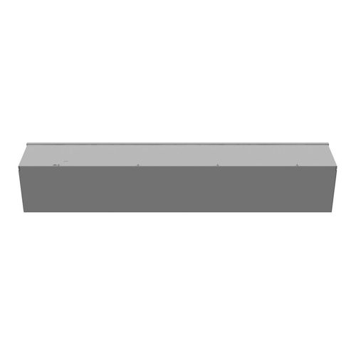 Main product image of 8" x 48" x 8" NEMA 3R Screw Cover Lay-In Wireway, Steel, Gray, No Knockouts, 8848-GSC3R-NK