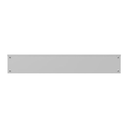Main product image of 8" x 48" x 8" NEMA 3R Screw Cover Lay-In Wireway, Steel, Gray, No Knockouts, 8848-GSC3R-NK