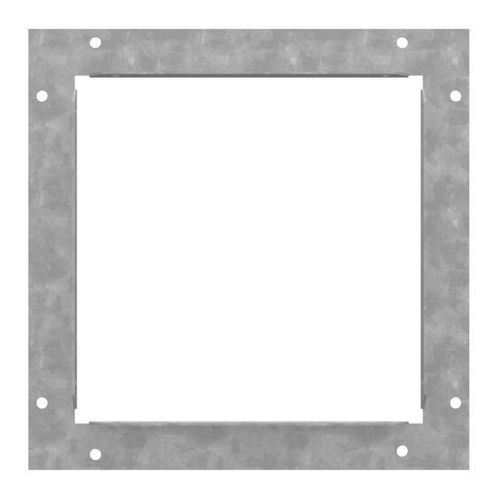 Main product image of 8" x 8" Wireway End Flange, Screw Cover, NEMA 1, Steel, Gray, 88GF