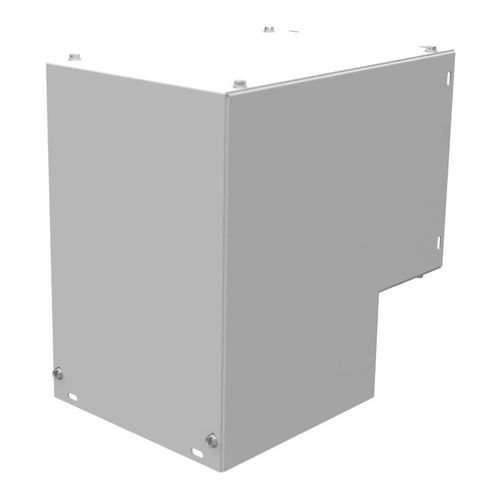 Main product image of 8" x 8" 90-Degree Corner Elbow, NEMA 1, Steel, ANSI 61 Gray, 88L90C