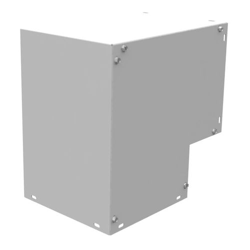 Main product image of 8" x 8" 90-Degree Side Elbow, NEMA 1, Steel, ANSI 61 Gray, 88L90S
