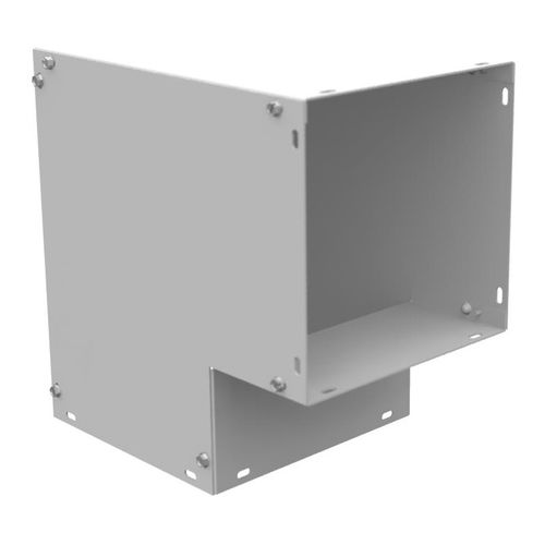 Main product image of 8" x 8" 90-Degree Side Elbow, NEMA 1, Steel, ANSI 61 Gray, 88L90S