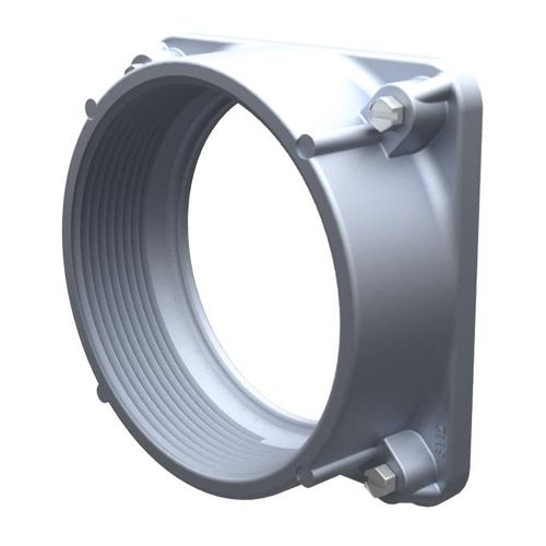 Main product image of 4" Meter Socket Hub, Aluminum, Threaded NPT, UL Listed, A8112