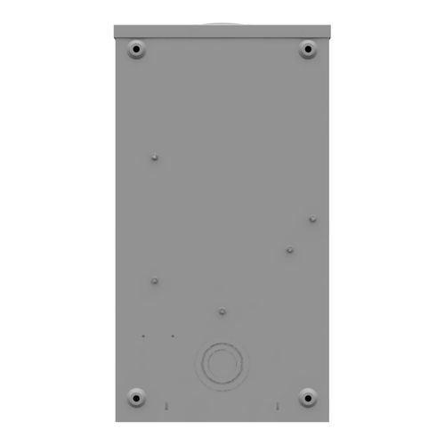 Main product image of 125A Ringless 1-Position Meter Socket, 4-Jaw, 1-Phase, 600V, NEMA 3R, Barrel Lock, U2272-RL-5T9-BL