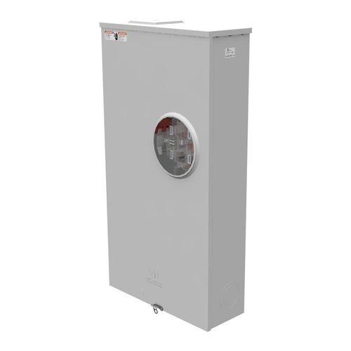 Main product image of 320A Ringless Meter Socket with Lever Bypass, 4-Jaw, 1-Position, 1-Phase, NEMA 3R, U2448-X