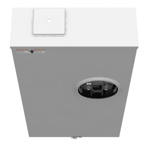 Main product image of 320A Ringless Meter Socket with Lever Bypass, 4-Jaw, 1-Position, 1-Phase, NEMA 3R, U2448-X