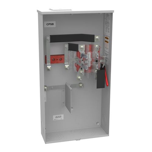 Main product image of 320A Ringless Meter Socket with Lever Bypass, 4-Jaw, 1-Position, 1-Phase, NEMA 3R, U2448-X