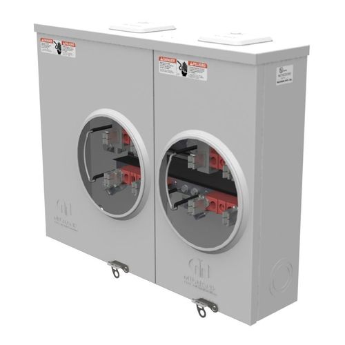 Main product image of 200A Ringless 2-Position Meter Socket, 4-Jaw, 1-Phase, 300V, NEMA 3R, U2601-XL