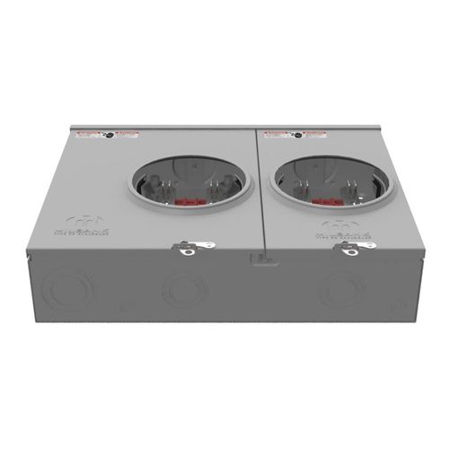 Main product image of 200A Ringless 2-Position Meter Socket, 4-Jaw, 1-Phase, 300V, NEMA 3R, U2601-XL