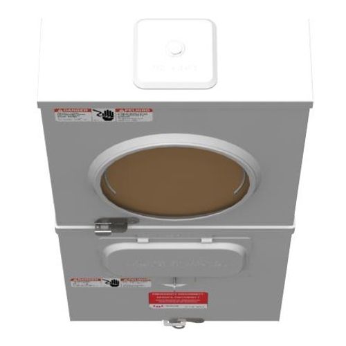 Main product image of 100A Ringless Meter Main with Emergency Disconnect, 1-Phase, NEMA 3R, U3499-XL-100