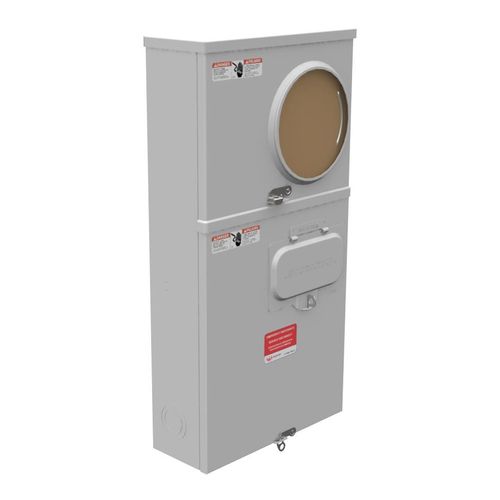 Main product image of 200A Ring-Type 1-Position Meter Socket, 4-Jaw, 1-Phase, 240V, NEMA 3R, U3798-O-200