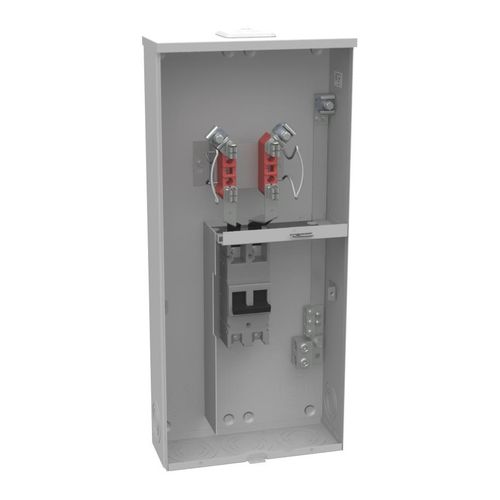 Main product image of 150A Ringless Meter Main with Emergency Disconnect, 1-Phase, NEMA 3R, U3990-XL-150