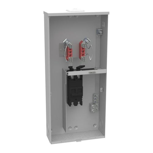 Main product image of 200A Ringless Meter Main with Emergency Disconnect, 1-Phase, NEMA 3R, U3990-XL-200