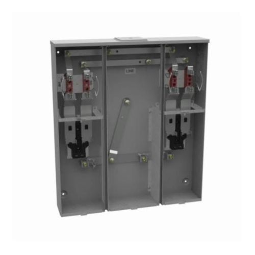 Main product image of 200A Ringless 2-Position Meter Socket, 1-Phase, 240V, NEMA 3R, U5882-X-BL