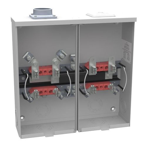 Main product image of 100A Ringless 2-Position Meter Socket, 4-Jaw, 1-Phase, 300V, NEMA 3R, U7362-DL