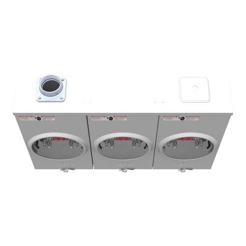 Main product image of 100A Ringless 3-Position Meter Socket, 4-Jaw, 1-Phase, 300V, NEMA 3R, U7363-DL