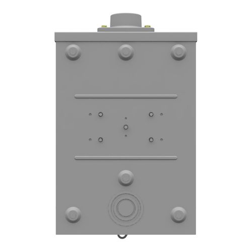 Main product image of 125A Ringless 1-Position Meter Socket, 4-Jaw, 1-Phase, 600V, NEMA 3R, U7487-YL-TG