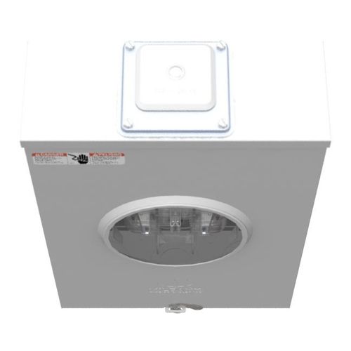 Main product image of 200A Ringless 1-Position Meter Socket, Lever Bypass, 4-Jaw, 3-Phase, 600V, NEMA 3R, U9551-RXL-QG