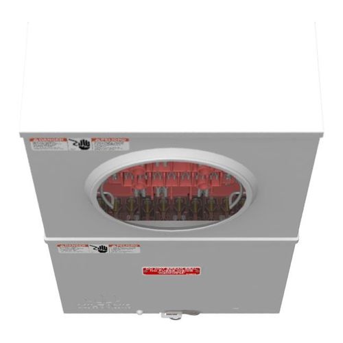 Main product image of 13-Terminal Ringless CT Meter Socket with Test Switch, 3-Phase, 20A, NEMA 3R, NSTAR, UC4966-O-WC-21-NST