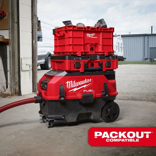 Main product image of M18 FUEL 9 Gallon Dual Battery Dust Extractor w/ PACKOUT Compatibility and VACLINK Kit