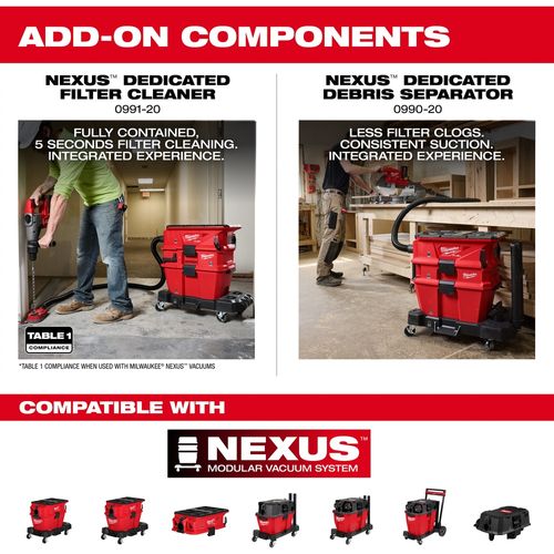 Main product image of M18 FUEL NEXUS 6 Gallon Wet/Dry Vacuum w/ PACKOUT Compatibility, 0915-20