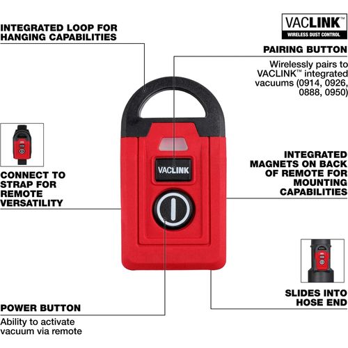 Main product image of VACLINK Wireless Dust Control Remote, 0952-20