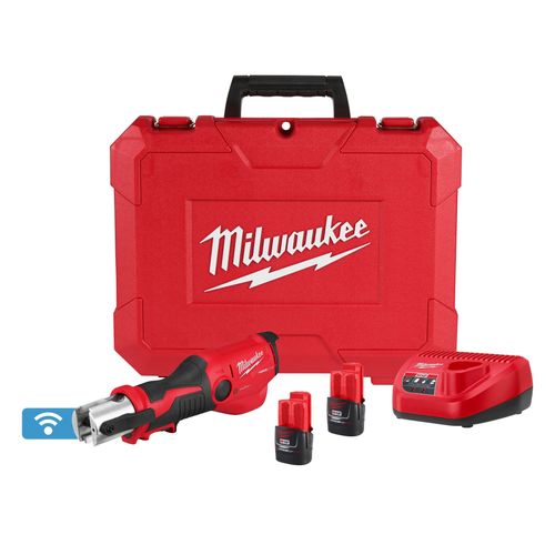 Main product image of M12 Force Logic Press Tool Kit w/ One-Key (No Jaws), PACKOUT Deep Organizer & PACKOUT Cooler