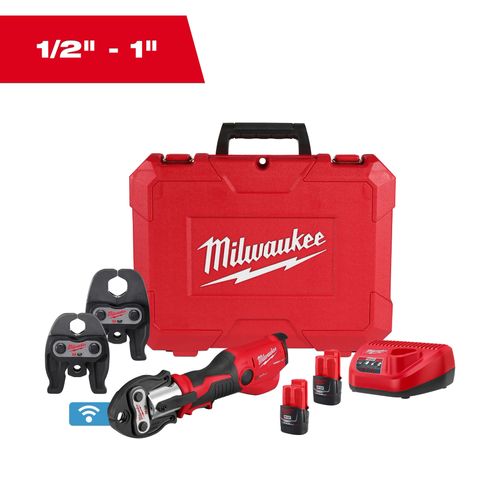 Main product image of 1/2" to 1" M12 Force Logic Press Tool Kit w/ One-Key, PACKOUT Cooler & PACKOUT Rolling Drawer Tool Box