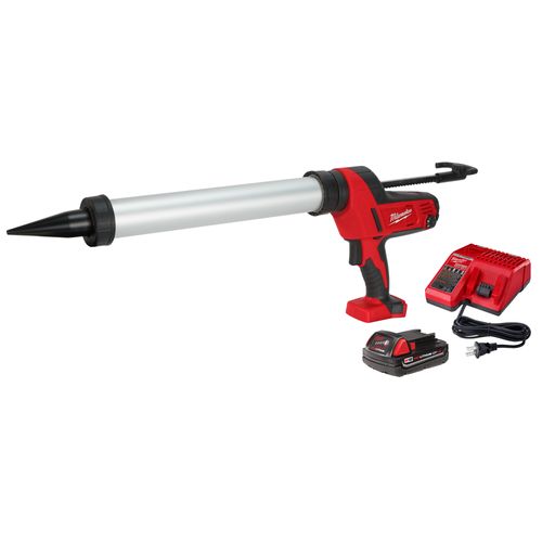 Main product image of M18 Cordless 20-oz Aluminum Barrel Caulk and Adhesive Gun Kit, 2642-21CT