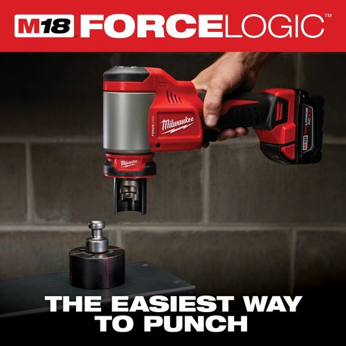 Main product image of M18 FORCE LOGIC 10 Ton Knockout Tool 1/2" to 2" , 2676-02