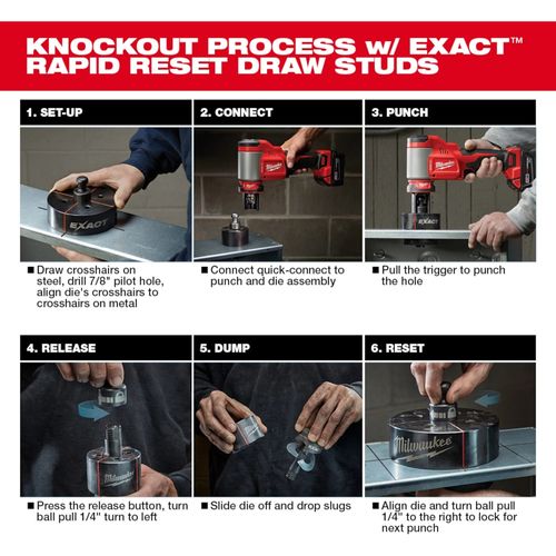 Main product image of M18 FORCE LOGIC 10 Ton Knockout Tool 1/2" to 2" , 2676-02