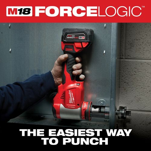 Main product image of M18 FORCE LOGIC 10 Ton Knockout Tool 1/2" to 4" , 2676-04