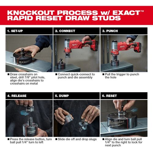 Main product image of M18 FORCE LOGIC 6T Knockout Tool 1/2" - 2" , 2677-02