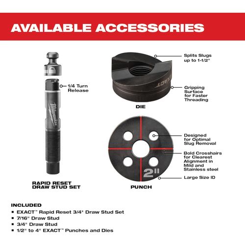 Main product image of M18 FORCE LOGIC 6T Knockout Tool 1/2" - 4" , 2677-04
