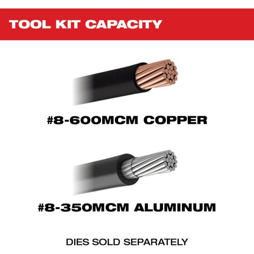 Main product image of M18  FORCE LOGIC 600 MCM Crimper, 2679-20