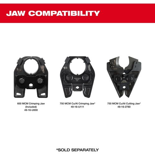 Main product image of M18  FORCE LOGIC 600 MCM Crimper, 2679-350AL