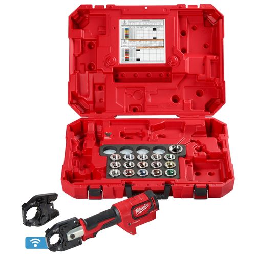 Main product image of M18 FORCE LOGIC 600 MCM Cu Crimper w/ 750 MCM Expanded Jaw and Dies, 2679-750CU
