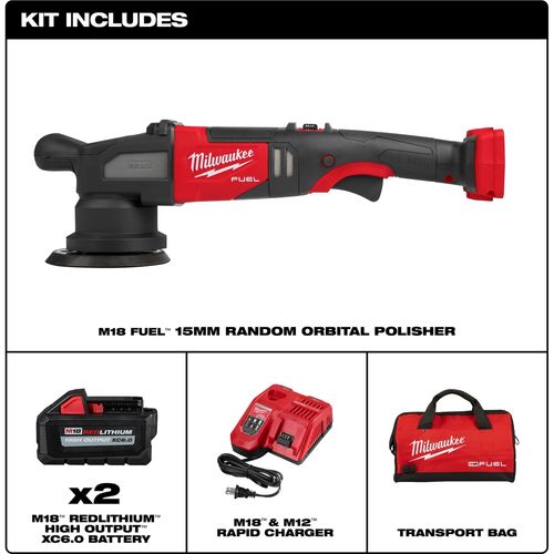 Main product image of M18 FUEL 15mm Random Orbital Polisher Kit, 2684-22HD