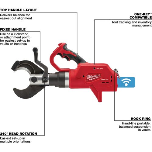 Main product image of M18 FORCE LOGIC 3" Underground Cable Cutter, 2776-20