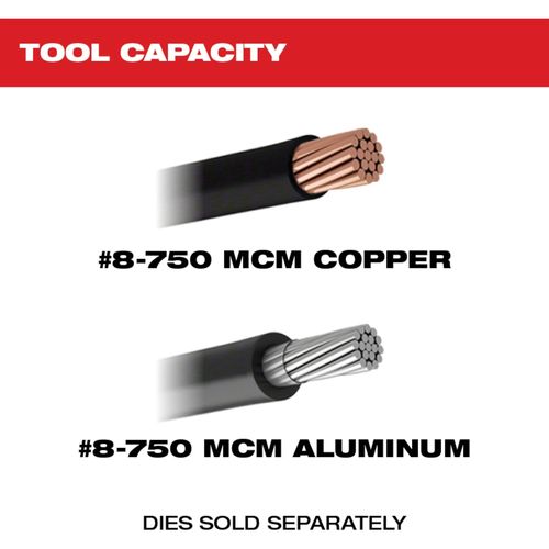 Main product image of M18 FORCE LOGIC 750 MCM Crimper, 2779-20