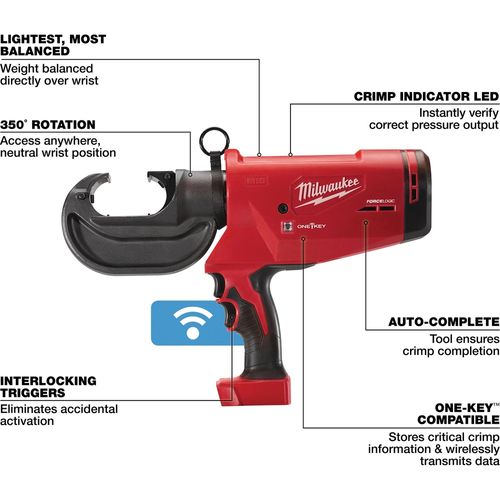 Main product image of M18 FORCE LOGIC 750 MCM Crimper, 2779-20