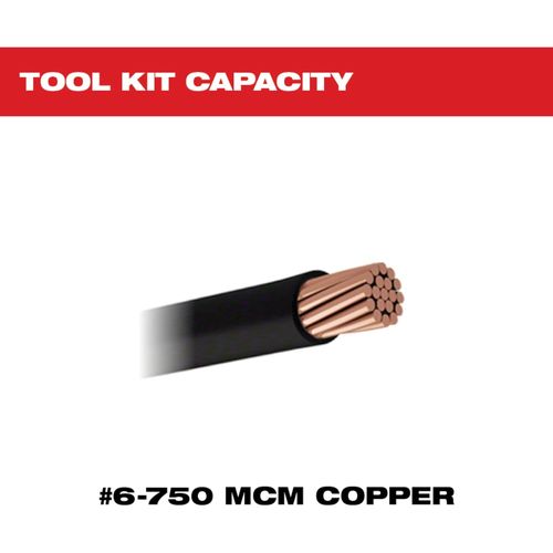 Main product image of M18 FORCE LOGIC 750 MCM Crimper with #6 - 750 MCM Cu Dies, 2779-750CU