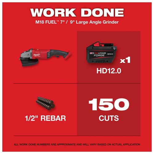 Main product image of M18 FUEL 7" / 9" Large Angle Grinder (Tool Only), 2785-20
