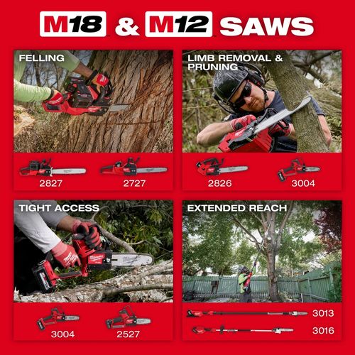 Main product image of M18 FUEL 12" Top Handle Chainsaw, 2826-20C