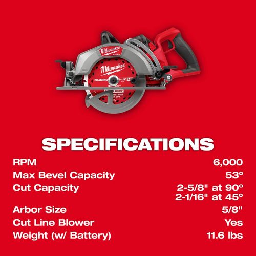 Main product image of M18 FUEL 7-1/4" Rear Handle Circular Saw Kit, 2930-21HD