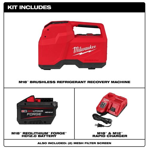 Main product image of M18 Brushless Refrigerant Recovery Machine, 2938-21